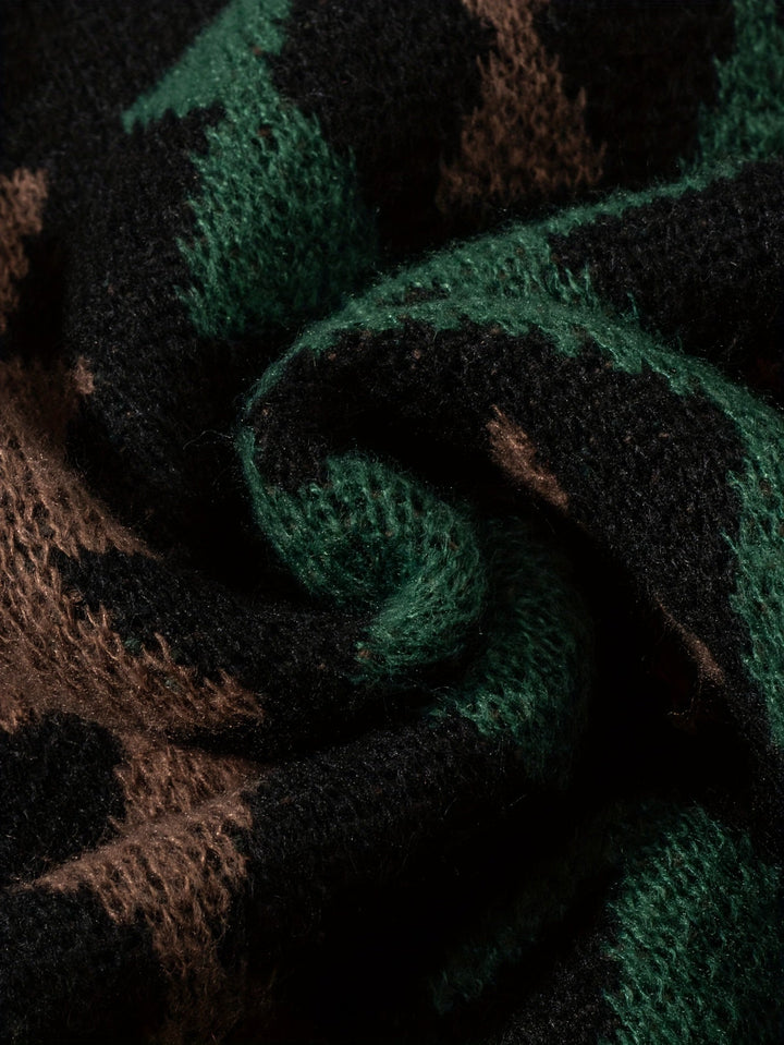 Rhodes Heritage Pattern Sweater, view 4 - Elena Harper