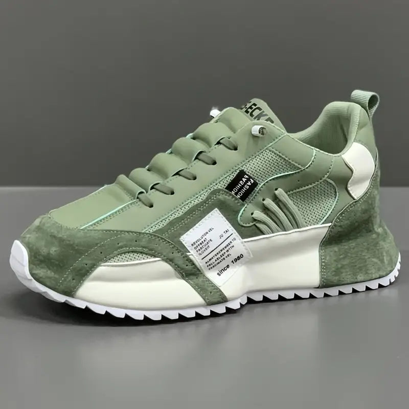 Louie Retro Klobig Sneaker, view 3 - Elena Harper