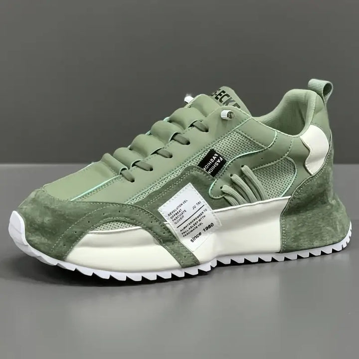 Louie Retro Klobig Sneaker, view 3 - Elena Harper