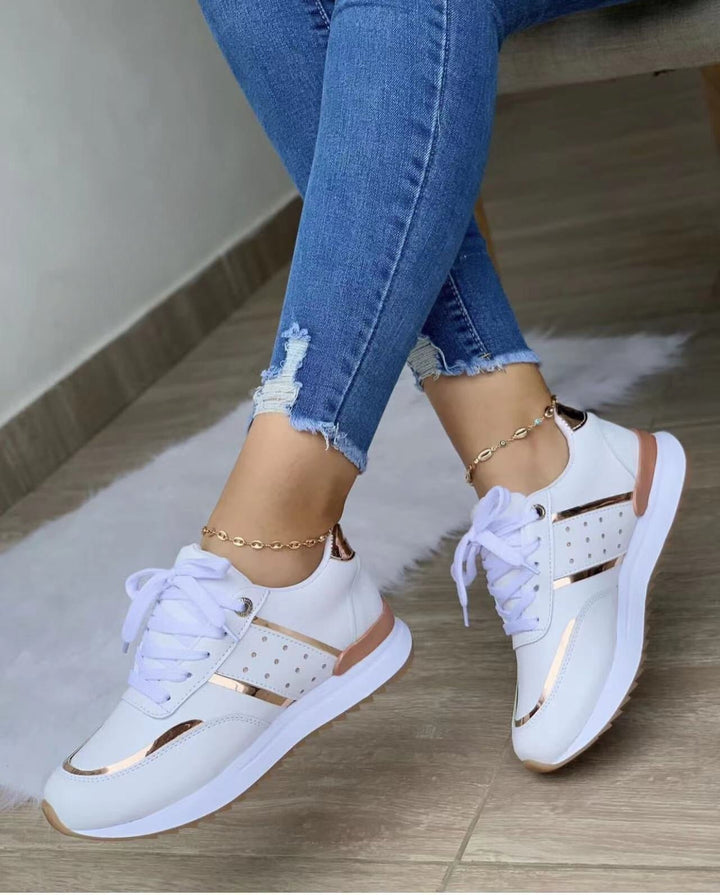 Élodie - Elegant Studded Sneakers