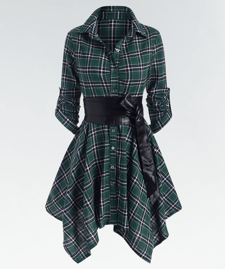Summer Gingham Dress, view 5 - Elena Harper