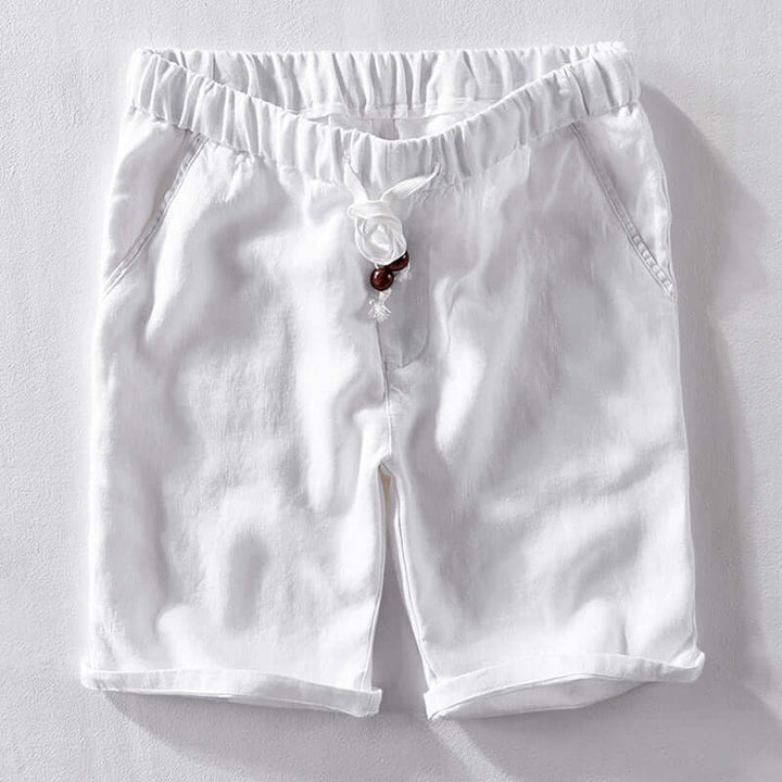 Women's Mid-Rise Casual Shorts with Pockets, view 3 - Elena Harper
