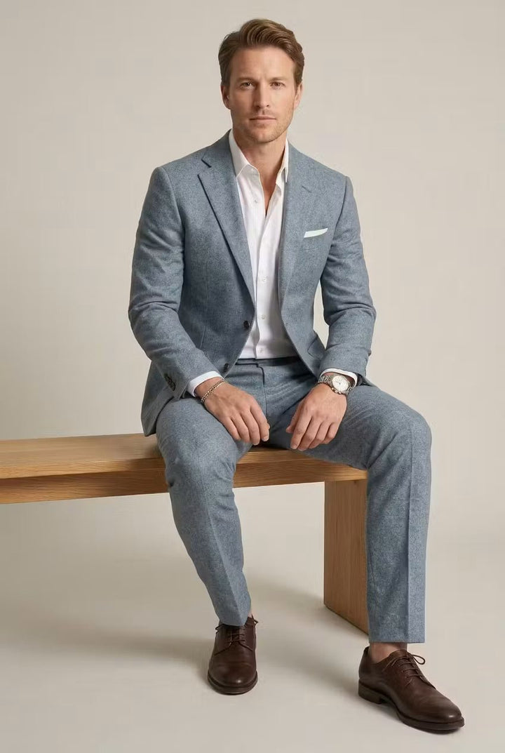Daniel | Timeless Wedding Suit with Clear Silhouette