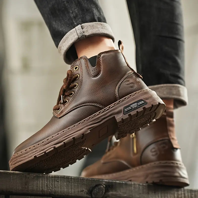LAURENT MONACO | GENUINE LEATHER BOOTS