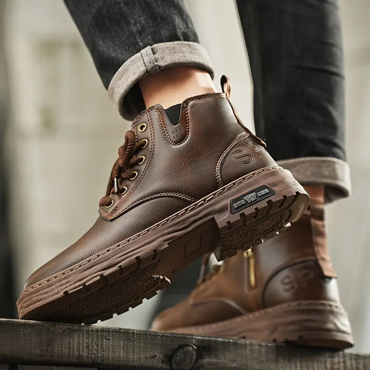LAURENT MONACO | GENUINE LEATHER BOOTS