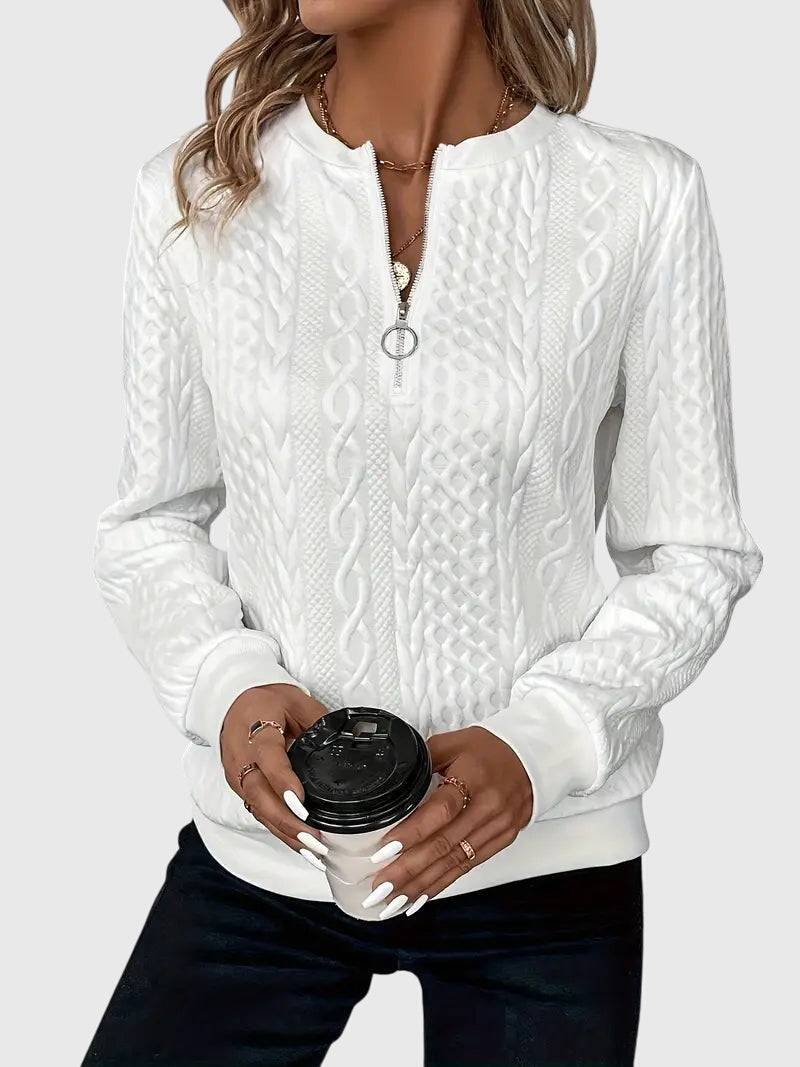 Nora™  |  Zipped Sweater