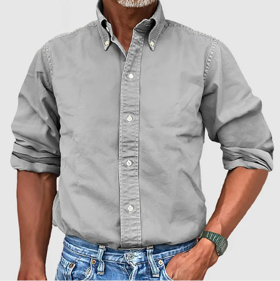 Guillaume - Classic Casual Oxford Shirt for Men