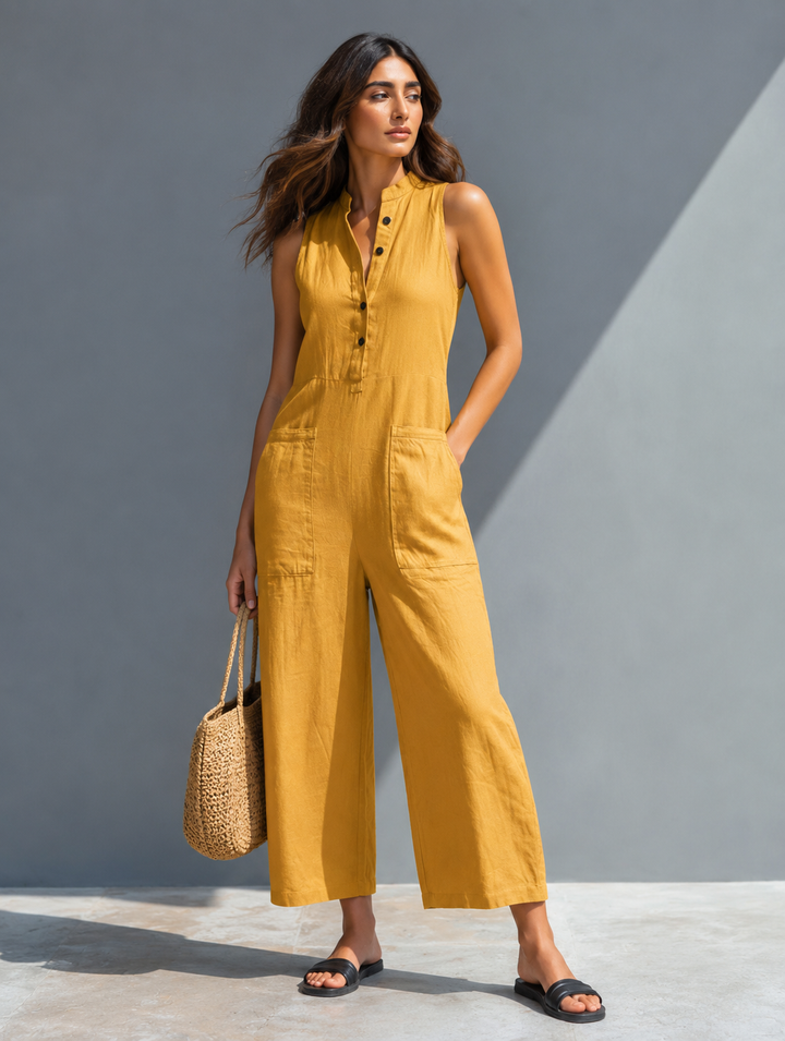 Claire™ | Sleeveless Jumpsuit