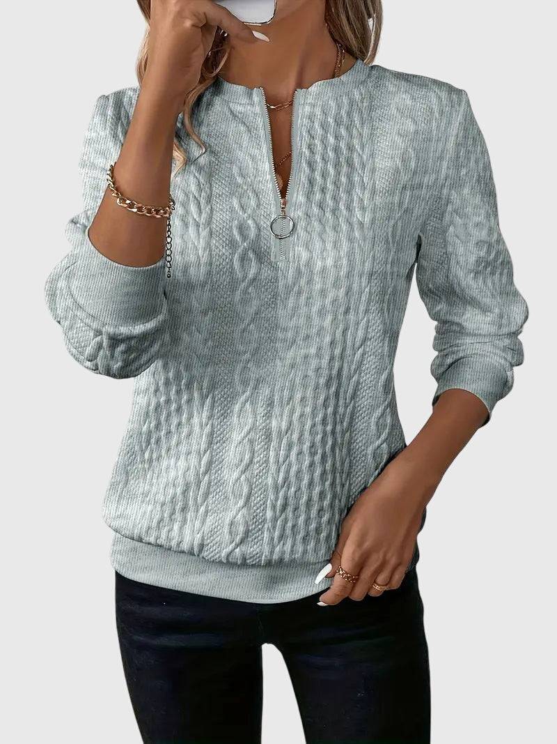 Nora™  |  Zipped Sweater