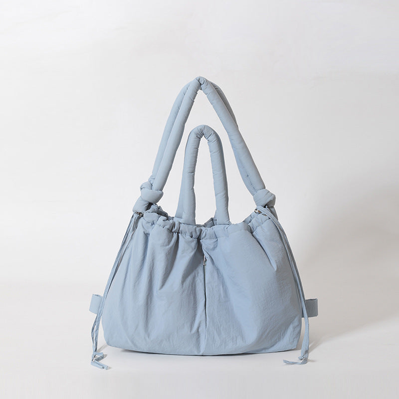 Ladies' Quilted Handbag with Soft Structure and Stylish Look