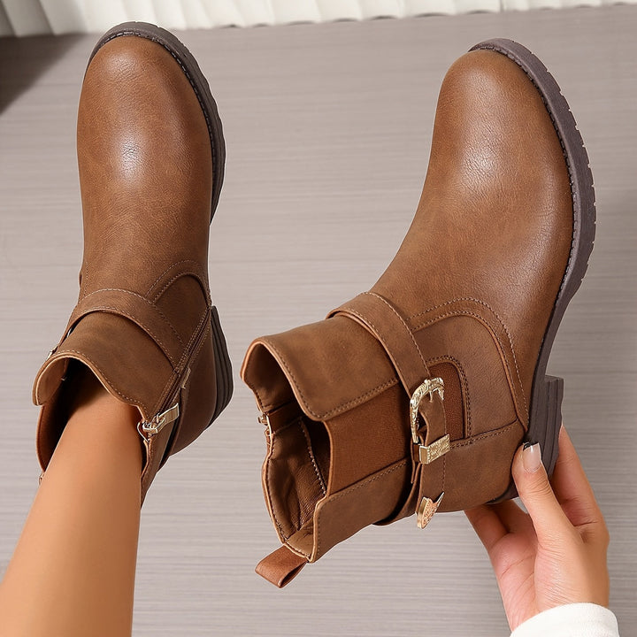 Elena | Stylish and Elegant Western Ankle Boots