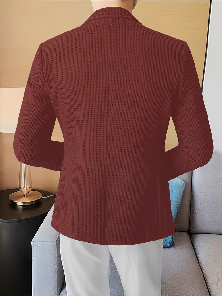 LAURENT MONACO | TEXTURED KNIT JACKET FOR MEN