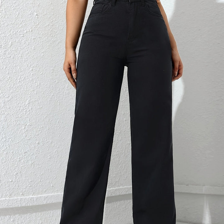 Astrid | High-Waist Wide-Leg Trousers