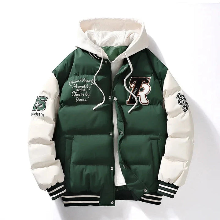 Emilian | Elegant and Warm Hooded Puffer Jacket