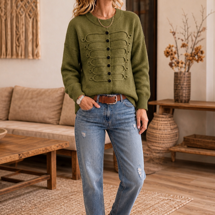 Clara | Stylish and Versatile Women's Knit Sweater