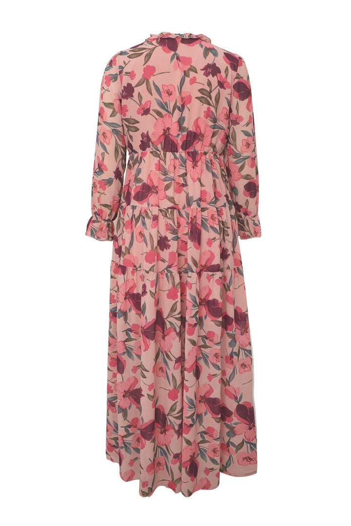 Aloisa - Maxi dress with V-neck print