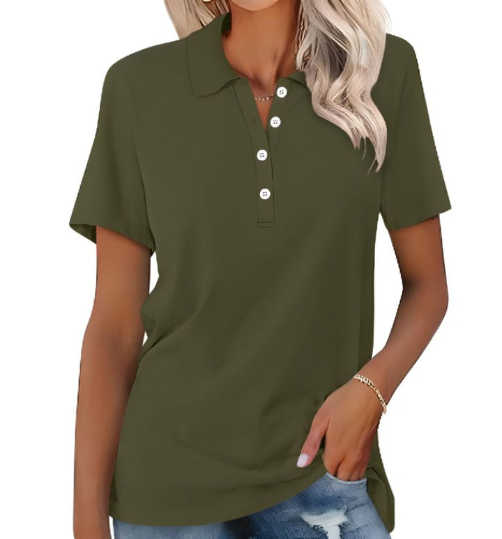 Anna | Women's Polo Shirt Short Sleeve Pique Classic Fit