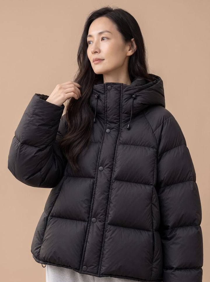 Emilia | Women's Oversized Down Jacket with Hood
