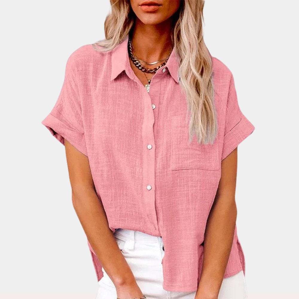 Leonie | Women's Lightweight Short Sleeve Pocket Shirt