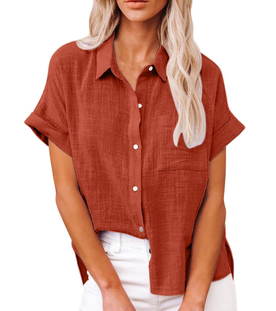 Leonie | Women's Lightweight Short Sleeve Pocket Shirt