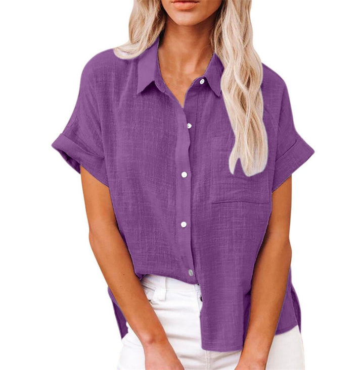 Leonie | Women's Lightweight Short Sleeve Pocket Shirt