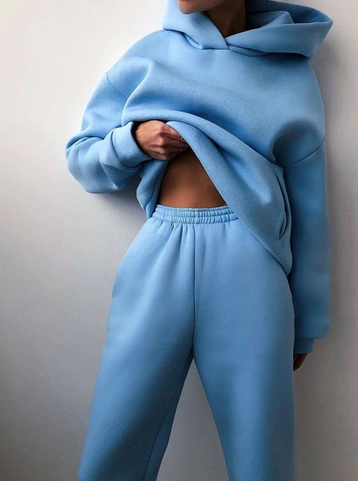Amelie | Women's Oversized Hoodie Sweater with Jogging Pants Set
