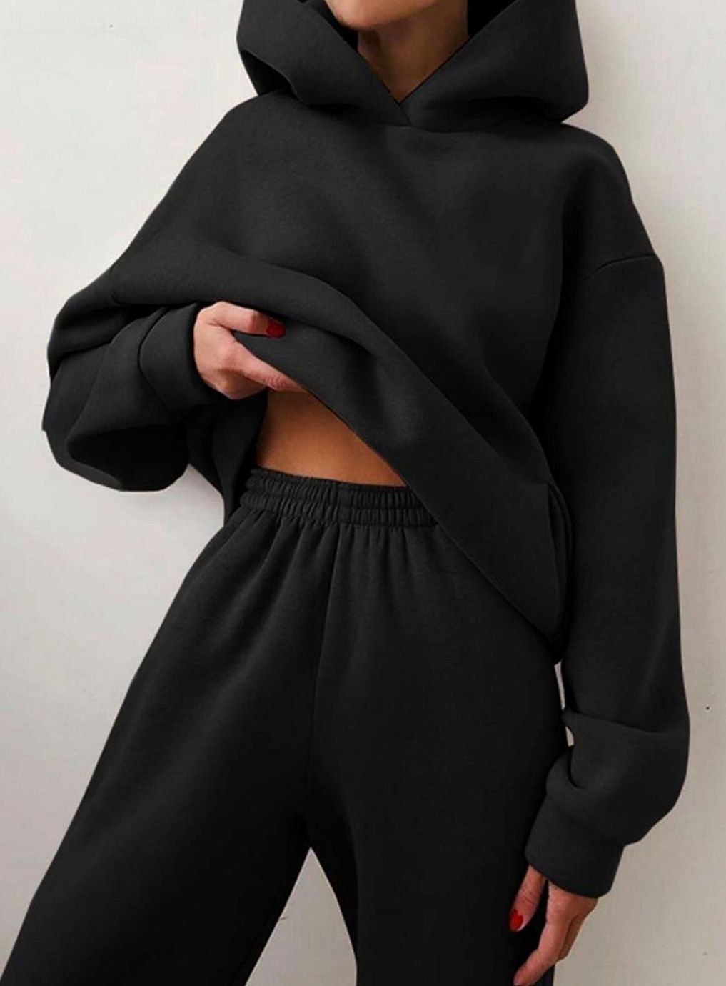 Amelie | Women's Oversized Hoodie Sweater with Jogging Pants Set