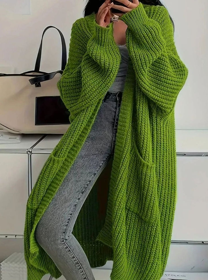 Elisabeth | Women's Long Oversized Cardigan with Pockets