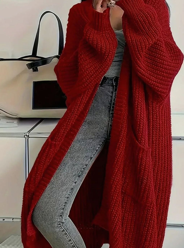 Elisabeth | Women's Long Oversized Cardigan with Pockets
