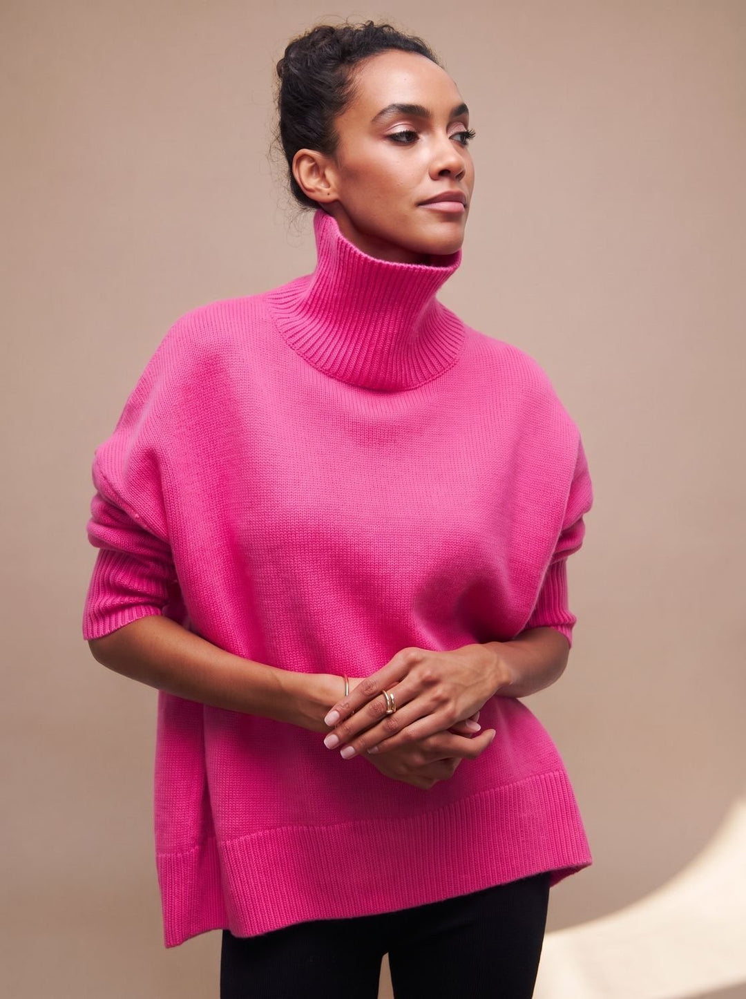 Emilia | Women's Oversized Turtleneck Sweater