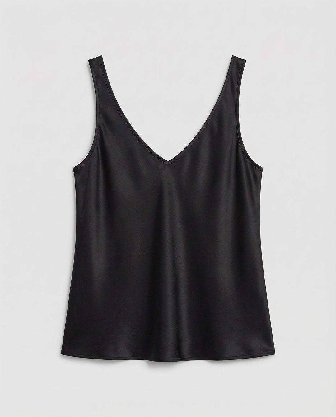 Greta | Women's Satin Camisole V-Neck Tank Top