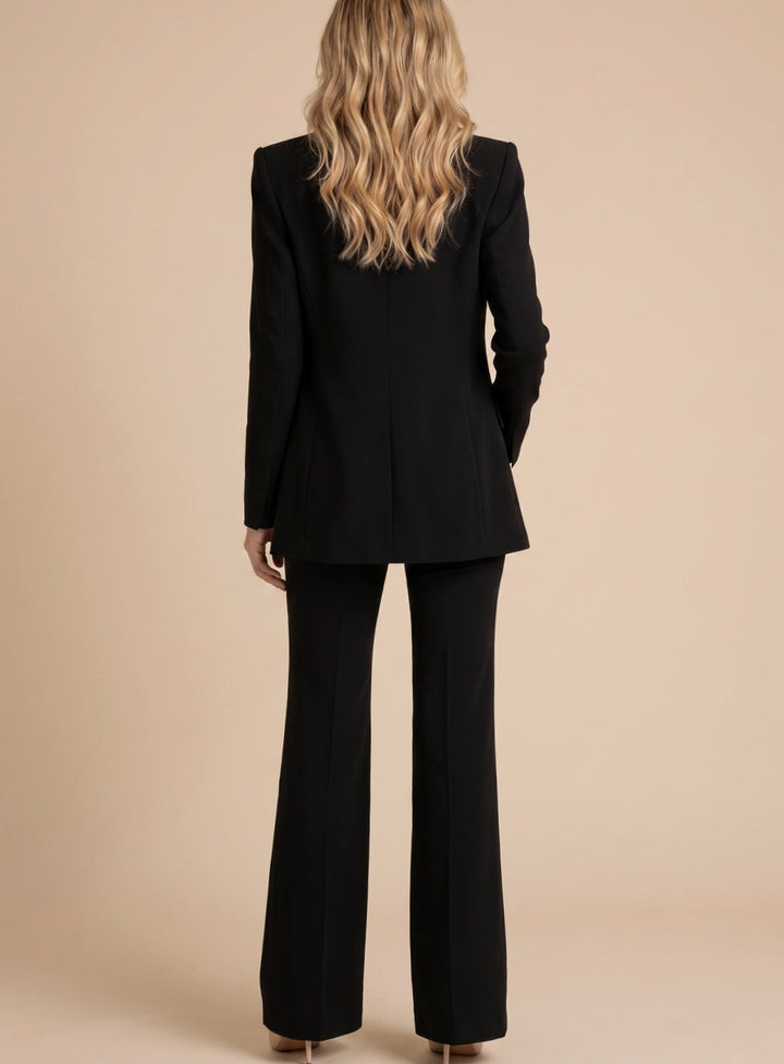 Elisabeth | Women's Flared Trousers Blazer Suit Elegant Two-Piece