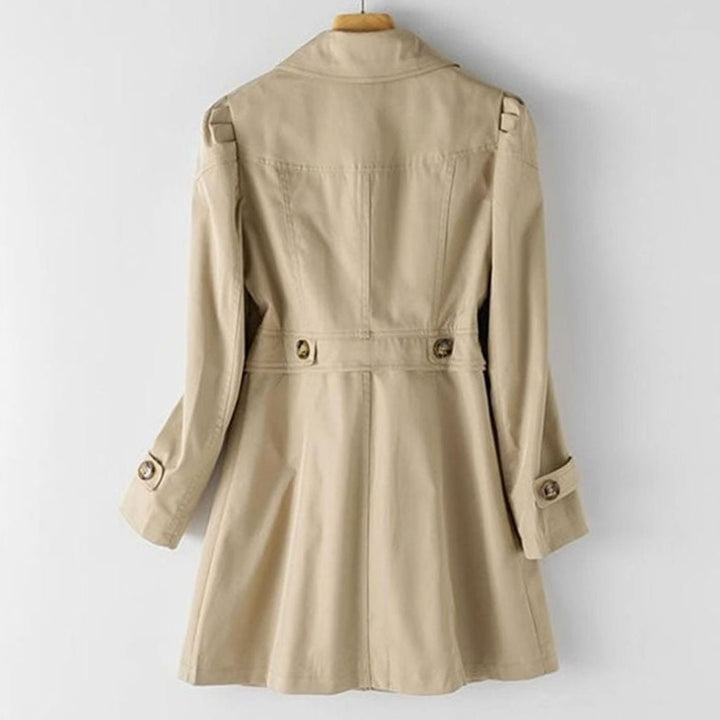 Emilia | Women's Tailored Transitional Jacket with Notched Collar and Button Placket