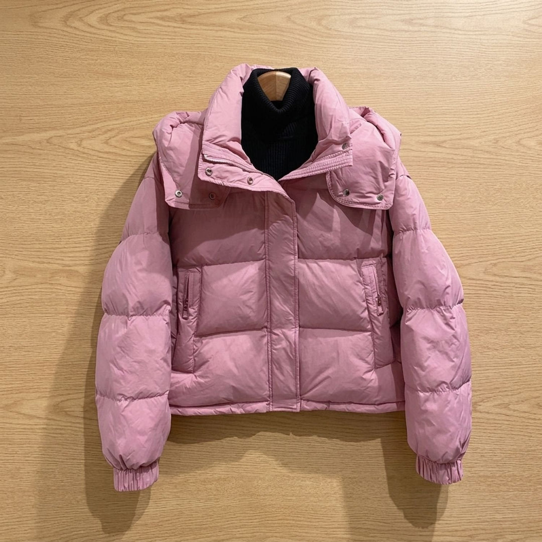 Charlotte | Women's Winter Jacket Oversized Puffer with Hood and Zipper