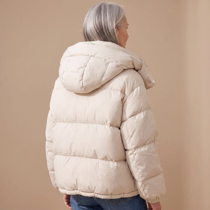 Charlotte | Women's Winter Jacket Oversized Puffer with Hood and Zipper