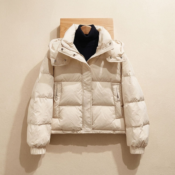 Charlotte | Women's Winter Jacket Oversized Puffer with Hood and Zipper