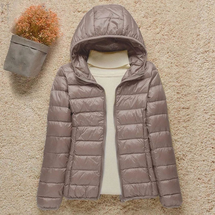 Emilia | Women's Winter Jacket Ultra-Light Quilted Jacket with Hood