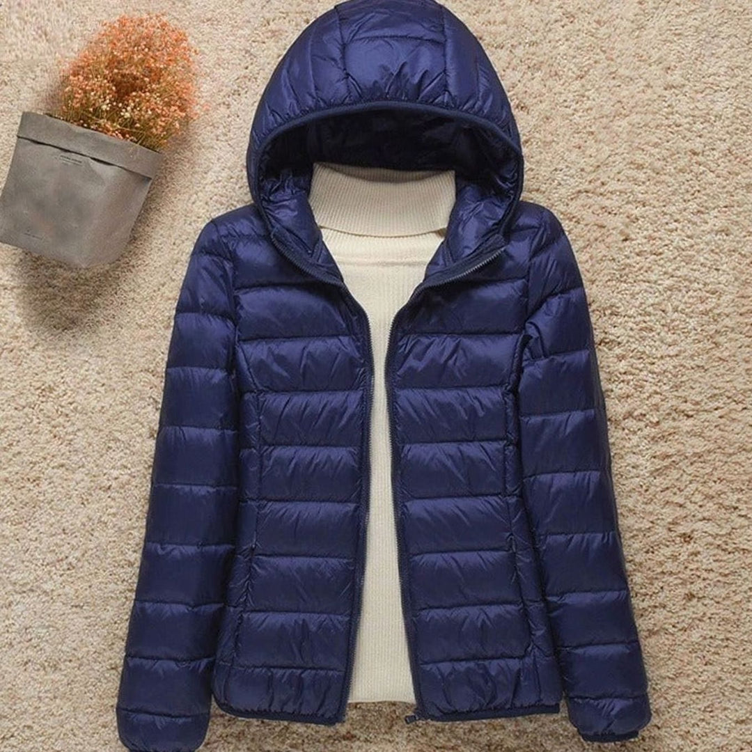 Emilia | Women's Winter Jacket Ultra-Light Quilted Jacket with Hood