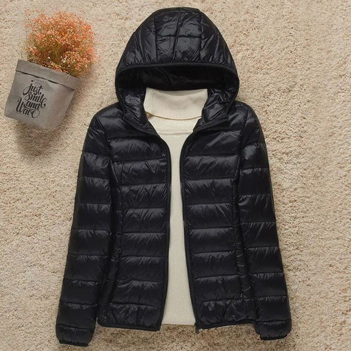 Emilia | Women's Winter Jacket Ultra-Light Quilted Jacket with Hood