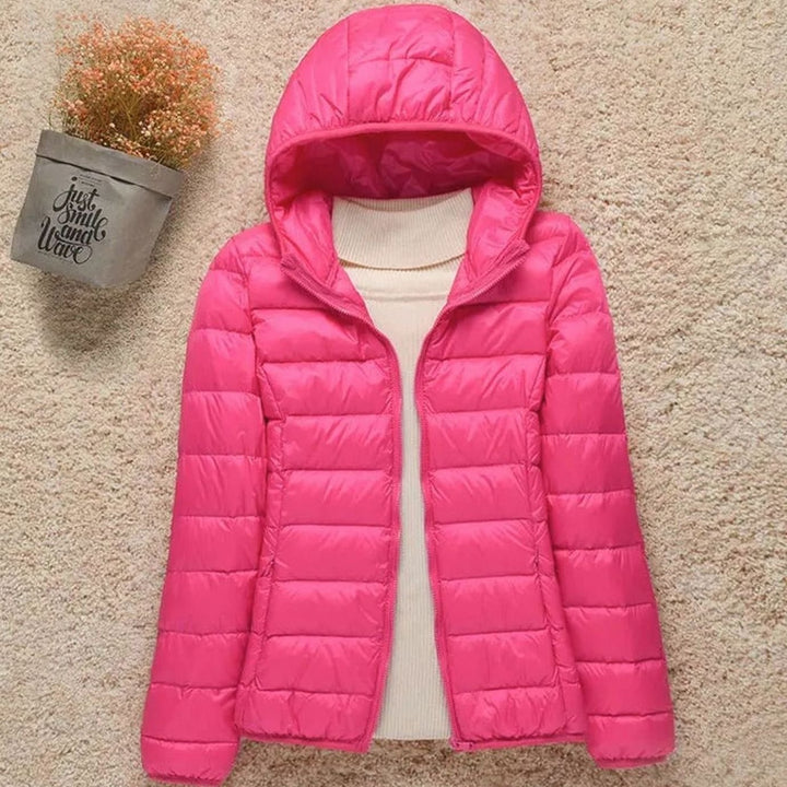 Emilia | Women's Winter Jacket Ultra-Light Quilted Jacket with Hood
