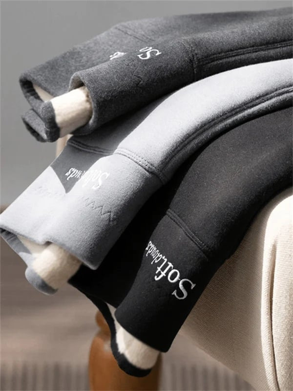 Women's Leggings with Fleece Lining and High Waist