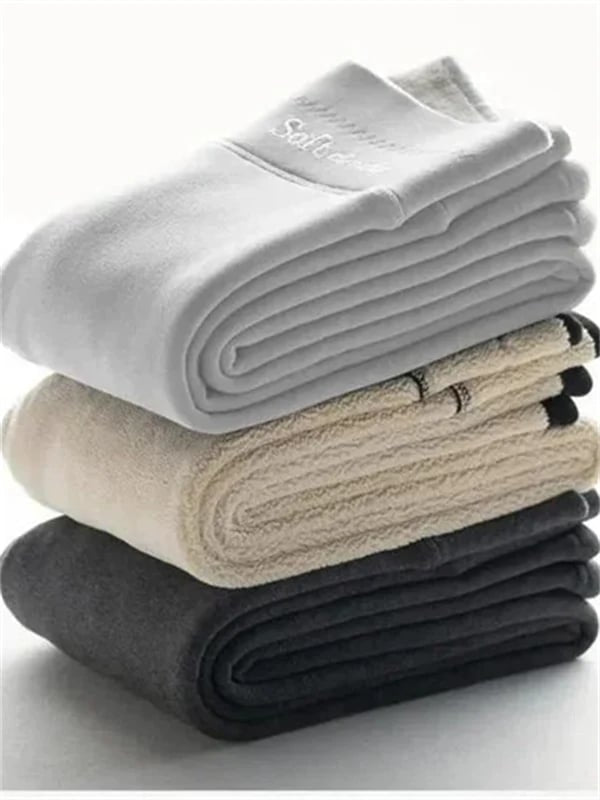 Women's Leggings with Fleece Lining and High Waist