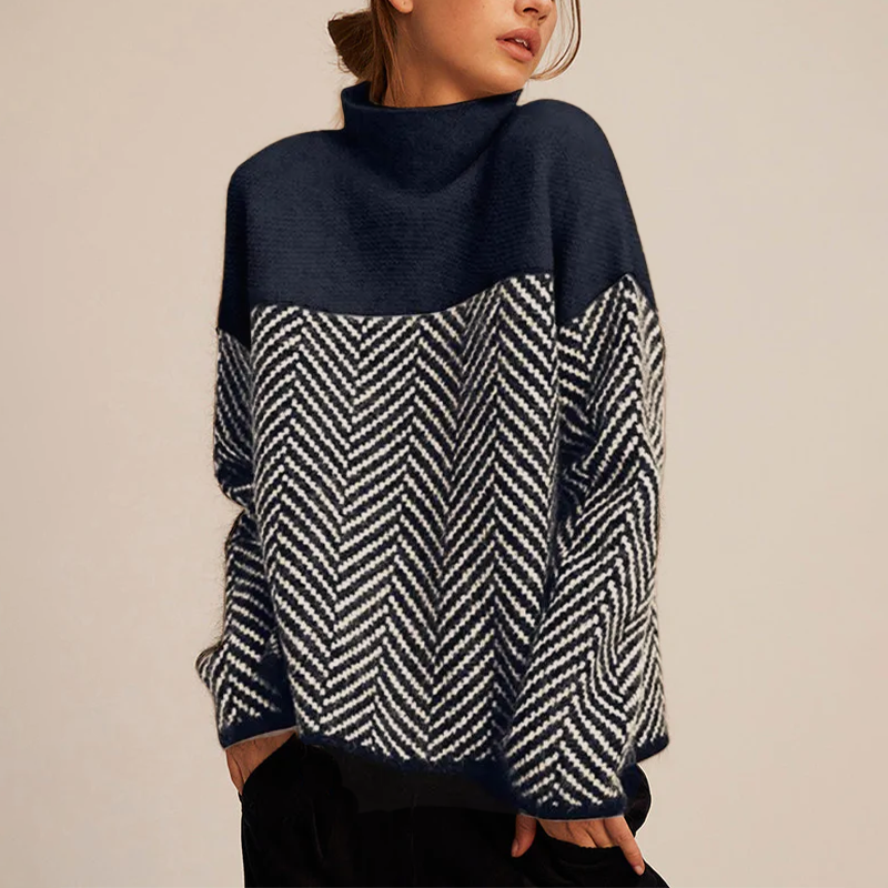 Isabelle™  |  Trendy Jumper High Collar