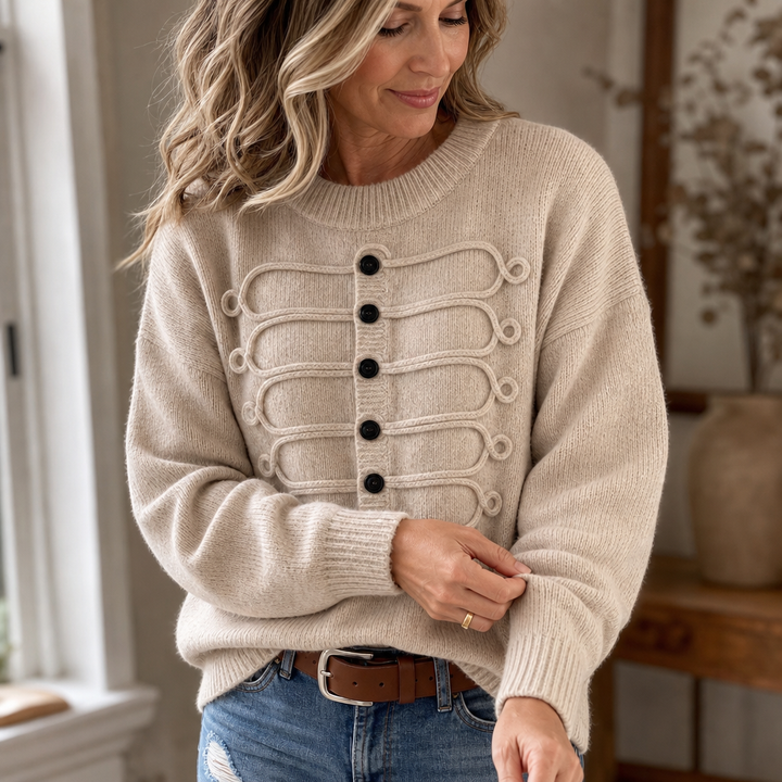 Clara | Stylish and Versatile Women's Knit Sweater