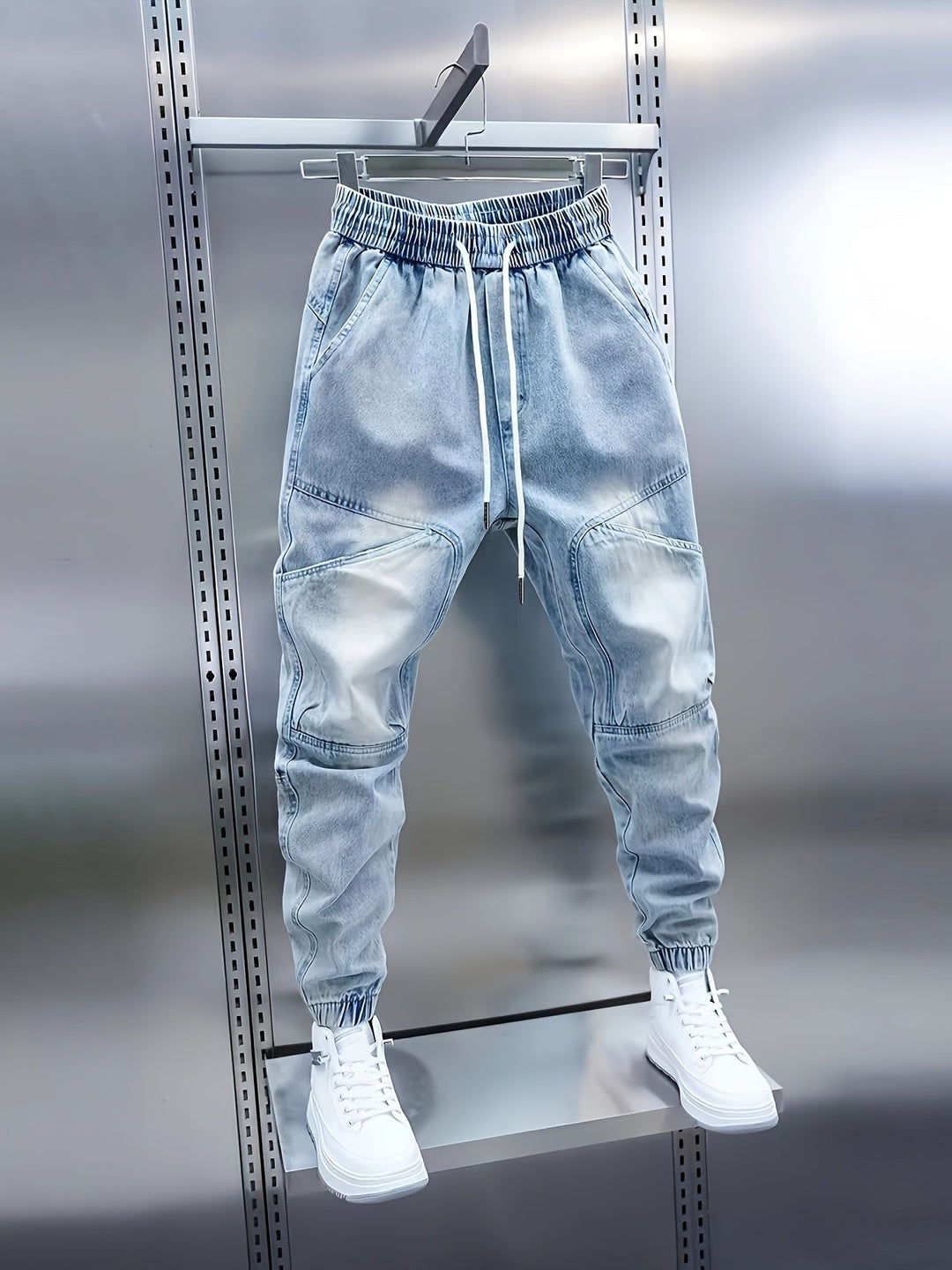 LAURENT MONACO | RELAXED FIT DENIM PANTS