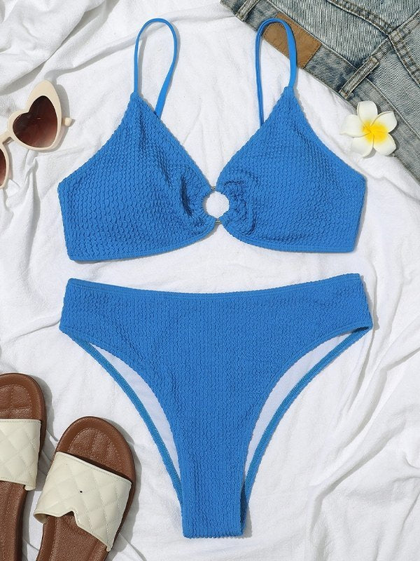 Beate Blue Bikini Set - Elena Harper
