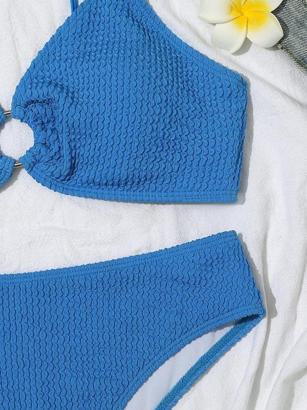 Beate Blue Bikini Set, view 2 - Elena Harper