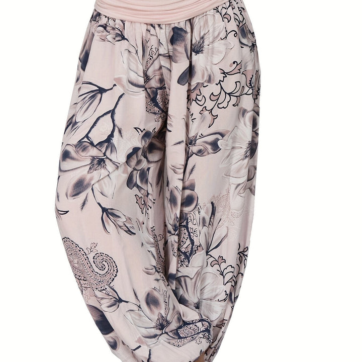 FLOWER PANTS FOR WOMEN
