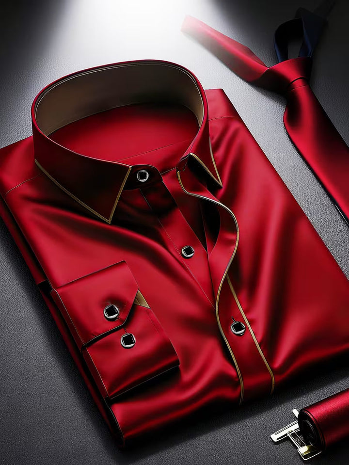 Daven Casual Business Shirt in Slim Fit, view 2 - Elena Harper
