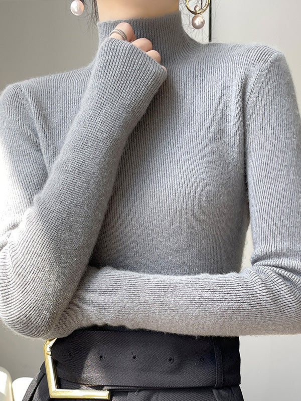 Adriana Soft Knit Turtleneck Sweater - Elena Harper
